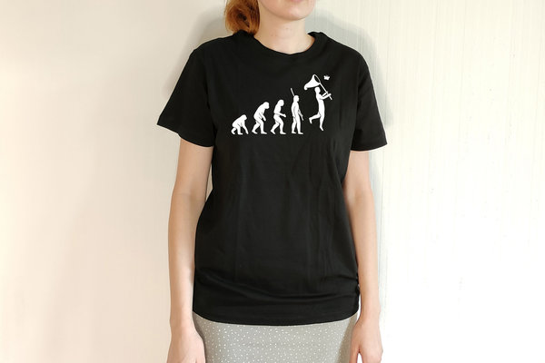 Evolution T-Shirt mit Käfersammler