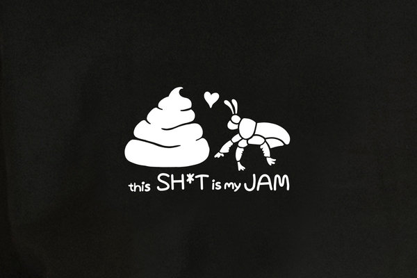 Käfer Shirt für Nerds "this shit is my jam"