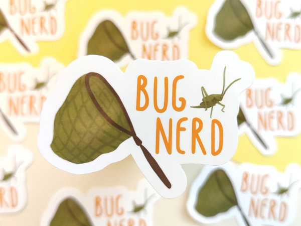 Vinyl Sticker "Bug Nerd "