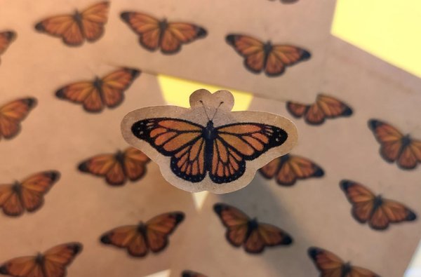 Sticker Sheet - Monarchfalter